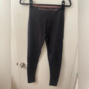 Outdoor Voices Ribbed Leggings